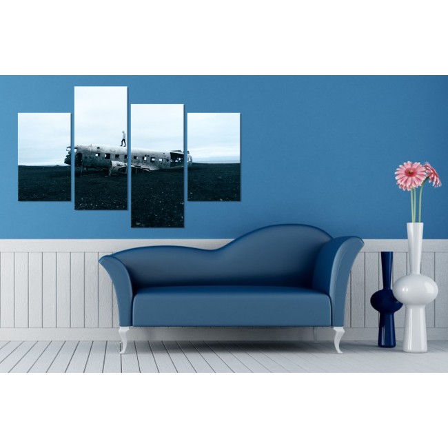 Többrészes vászonkép - Végső állomás