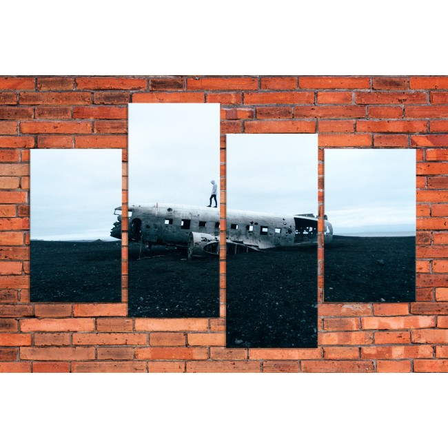 Többrészes vászonkép - Végső állomás