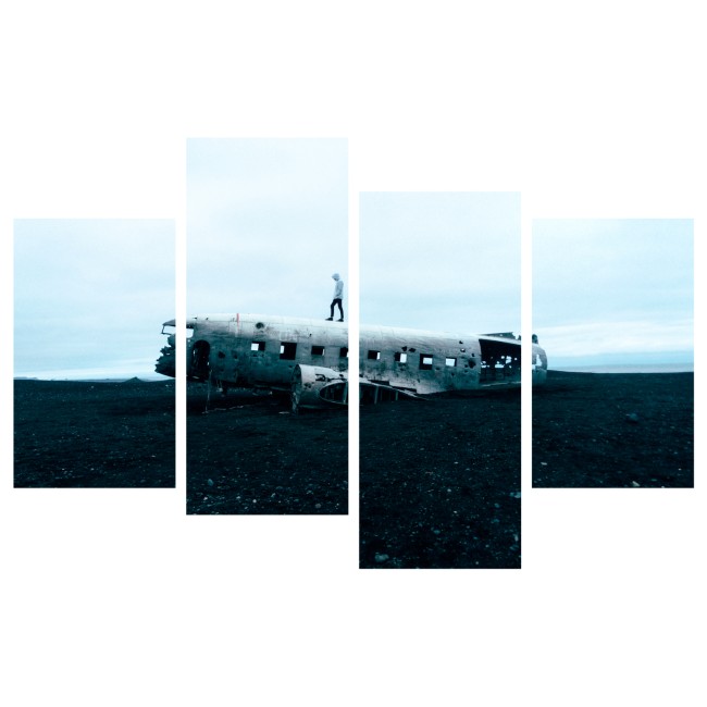 Többrészes vászonkép - Végső állomás