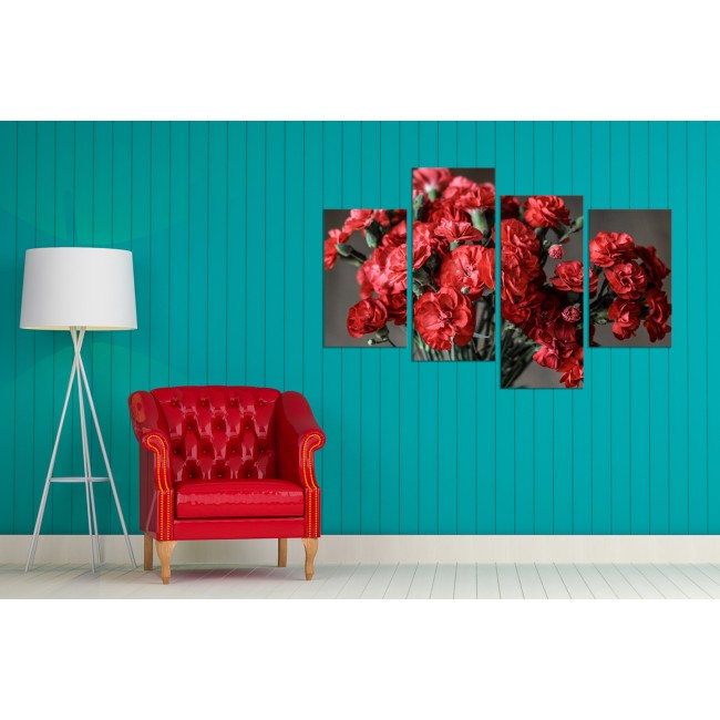 Többrészes vászonkép - Egy csokor szeretet