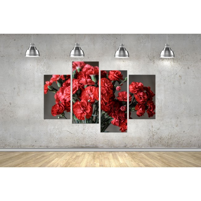 Többrészes vászonkép - Egy csokor szeretet