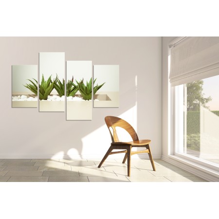 Többrészes vászonkép - Növények