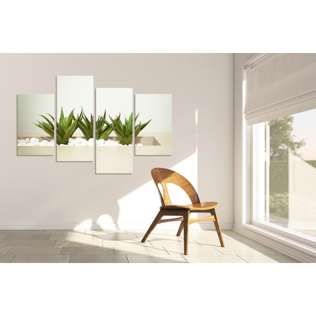 Többrészes vászonkép - Növények