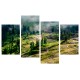 Többrészes vászonkép - A természet lágy ölén