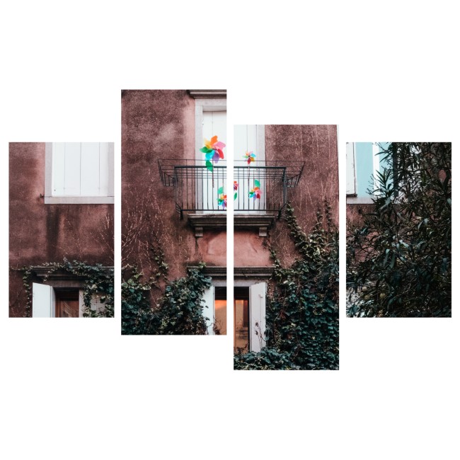 Többrészes vászonkép - Szélforgók