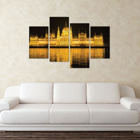 Többrészes vászonkép - Országház