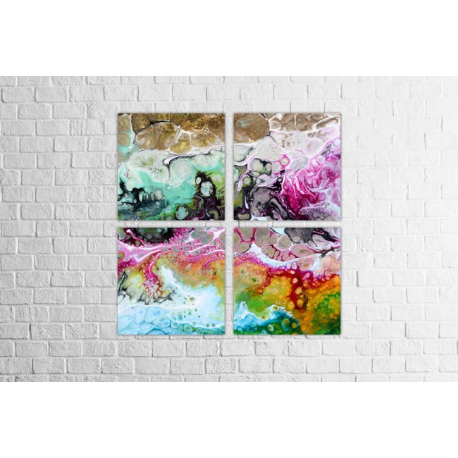 Többrészes vászonkép - Art