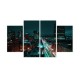 Többrészes vászonkép - A város fényei