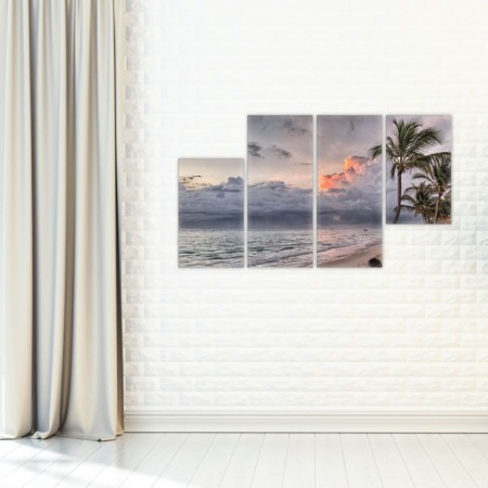 Többrészes vászonkép - Punta Cana