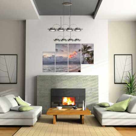 Többrészes vászonkép - Punta Cana