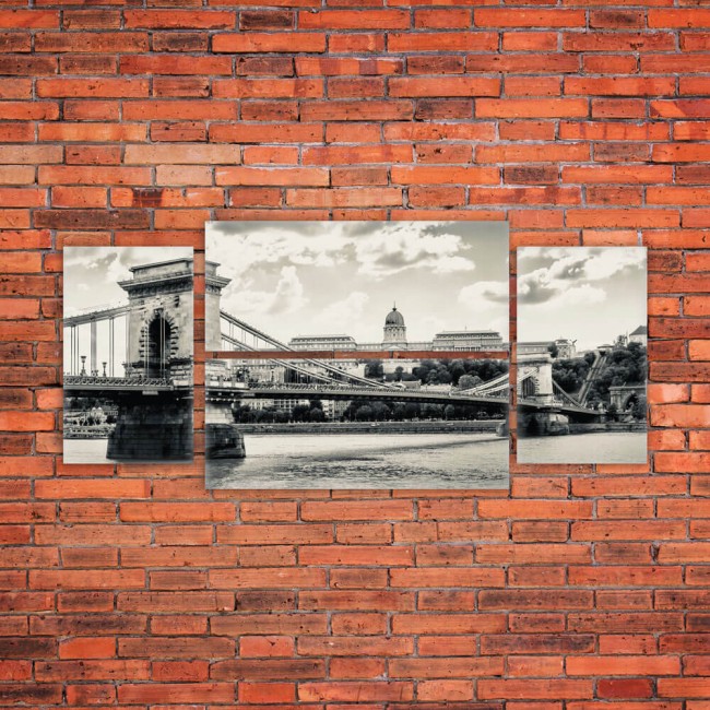 Többrészes vászonkép - Széchenyi lánchíd