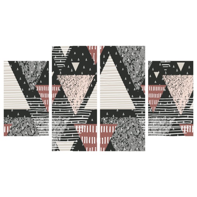 Többrészes vászonkép - Abstract