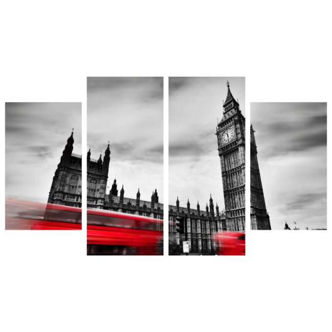 Többrészes vászonkép - Big Ben