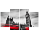 Többrészes vászonkép - Big Ben