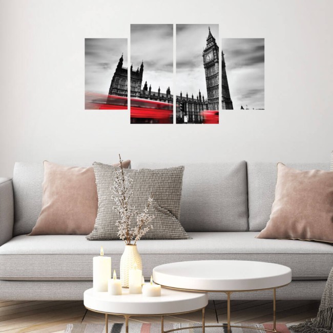 Többrészes vászonkép - Big Ben