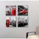 Többrészes vászonkép - London