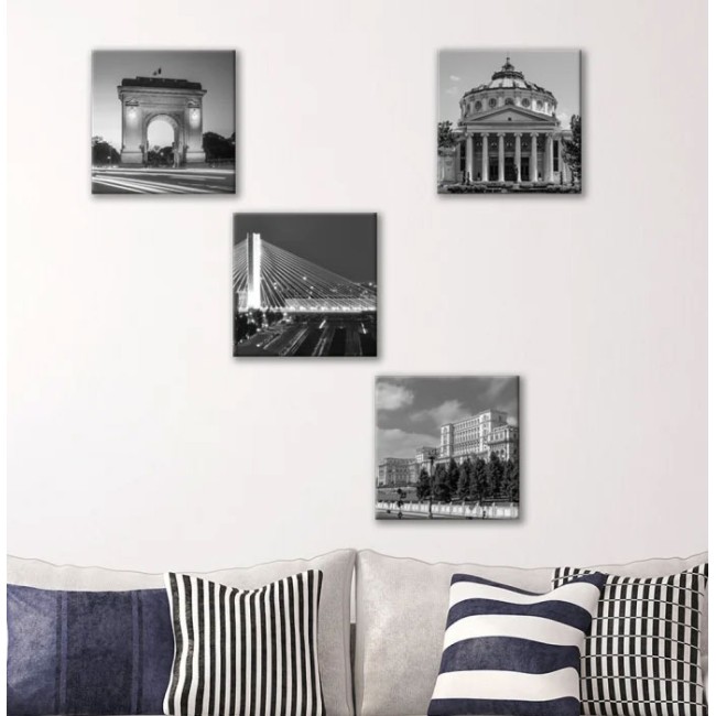 Többrészes vászonkép - Bukarest