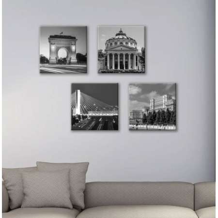 Többrészes vászonkép - Bukarest