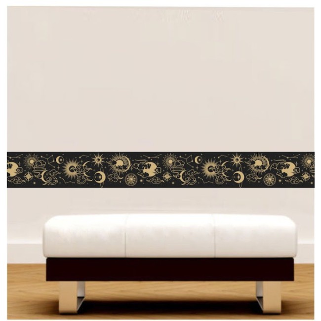 Mystical - Nyomtatott bordűr matrica