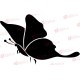 Szép pillangó - Falmatrica / Faltetoválás