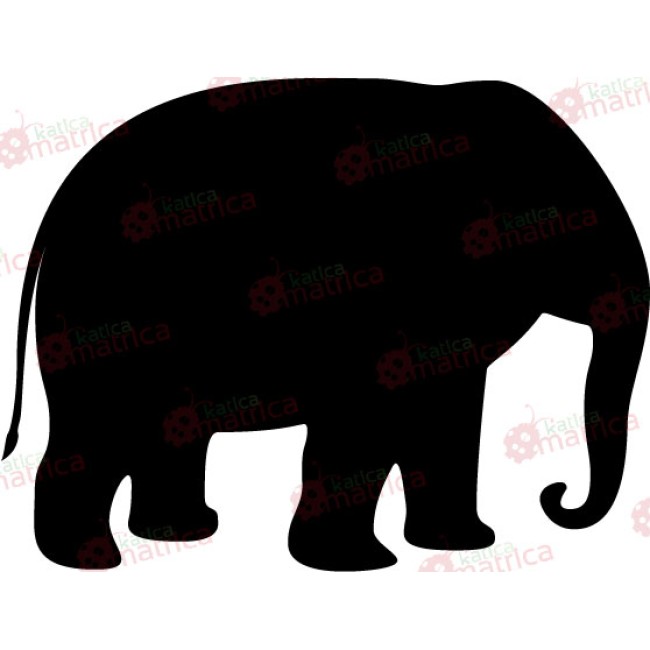 Elefánt - Falmatrica / Faltetoválás