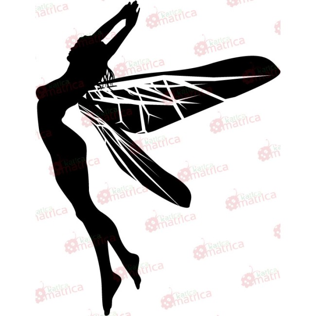 Táncoló tündér - Falmatrica / Faltetoválás