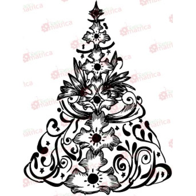 Karácsonyfa - Falmatrica / Faltetoválás