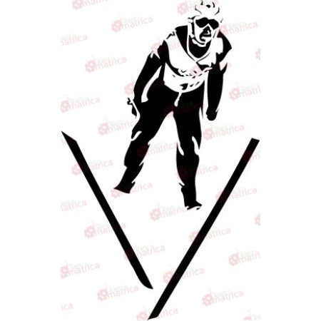 Síelés! - Falmatrica / Faltetoválás