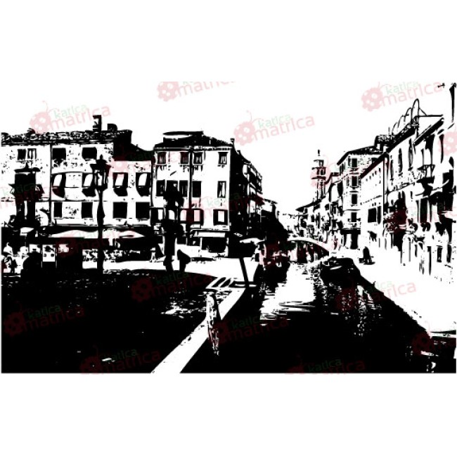 Velence, a romantika fővárosa - Falmatrica / Faltetoválás