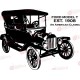 Ford T 1908 - Falmatrica / Faltetoválás