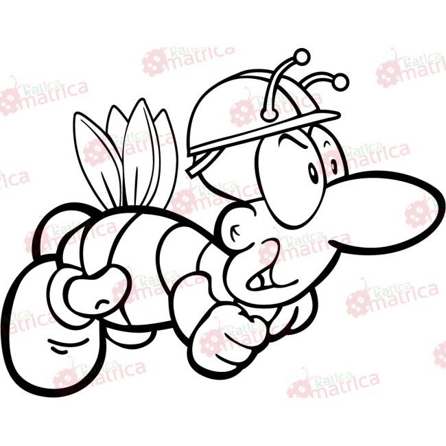 A szorgos méhecske - Falmatrica / Faltetoválás