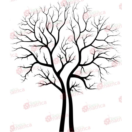 Fa télen - Falmatrica / Faltetoválás -