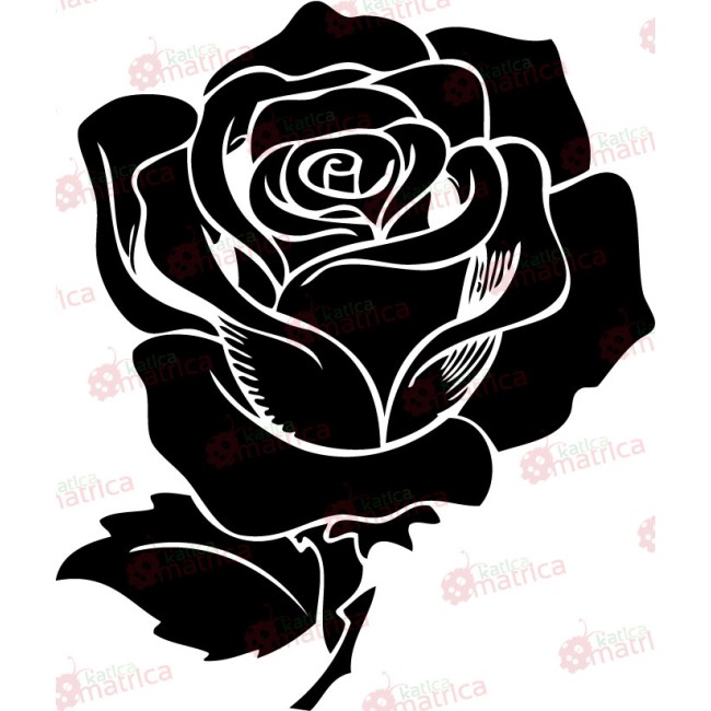 Rózsa - Falmatrica / Faltetoválás