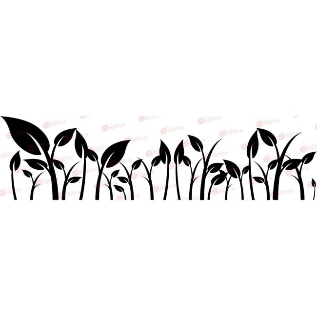 Fűszálak közelről - Falmatrica / Faltetoválás -