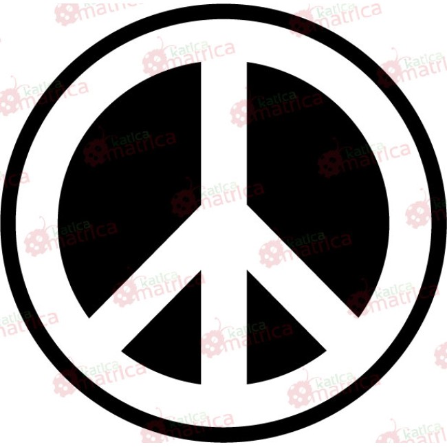 Béke jel - Falmatrica / Faltetoválás -