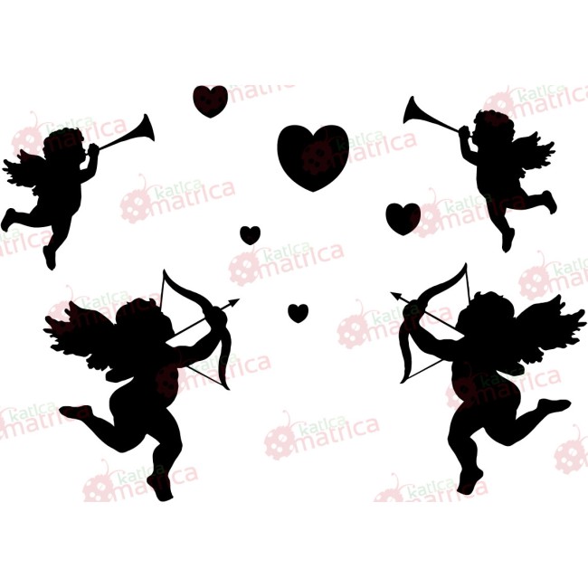 Kupidó támad - Falmatrica / Faltetoválás