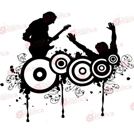 Művészet és zene - Falmatrica / Faltetoválás