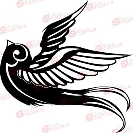 Füstifecske - Falmatrica / Faltetoválás -