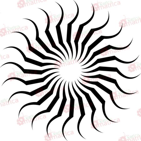 Kreativ napábrázolás - Falmatrica / Faltetoválás -