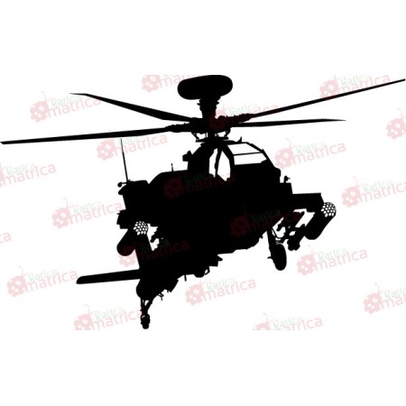 A harcos - Apache helikopter  - Falmatrica / Faltetoválás