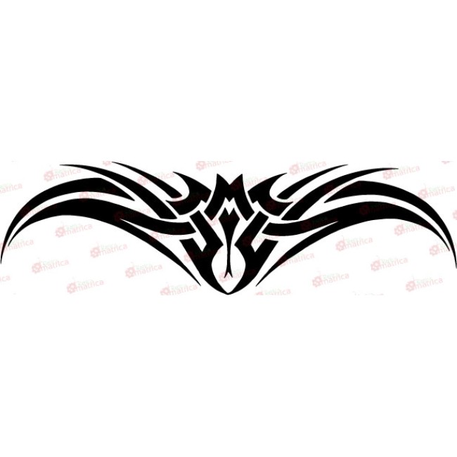 Tribal szárny - Falmatrica / Faltetoválás