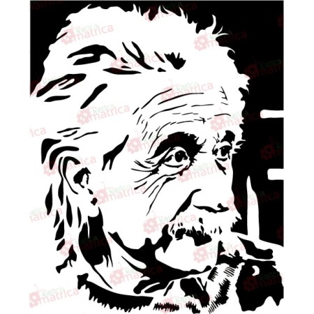 Albert Einstein - Falmatrica / Faltetoválás