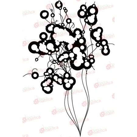 Elegancia egy modern stílusban - Falmatrica / Faltetoválás