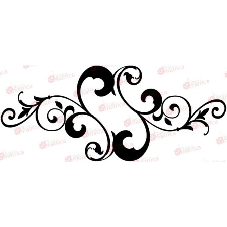 Díszítő elem - Falmatrica / Faltetoválás -