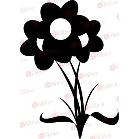 Virágos kompozíció - Falmatrica / Faltetoválás