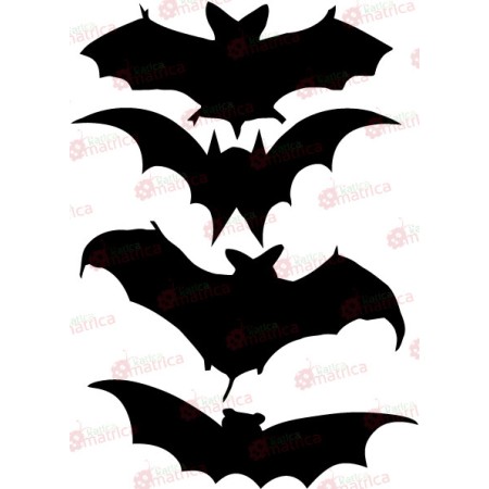 Denevérek (csomag) - Falmatrica / Faltetoválás