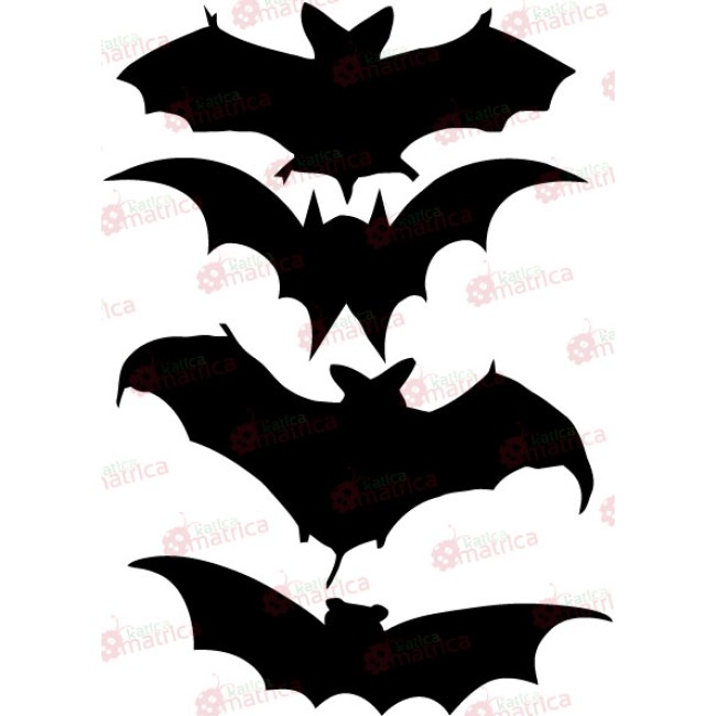 Denevérek (csomag) - Falmatrica / Faltetoválás