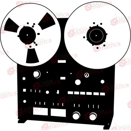 Régi magnó - Falmatrica / Faltetoválás