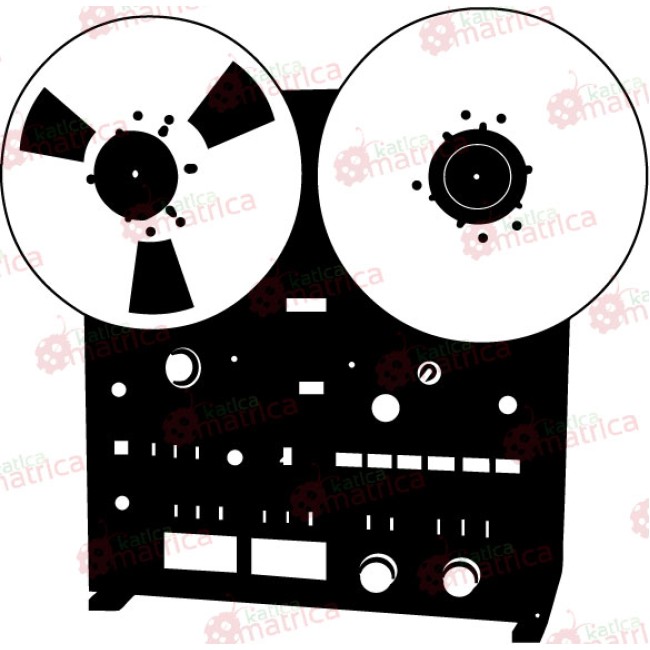 Régi magnó - Falmatrica / Faltetoválás