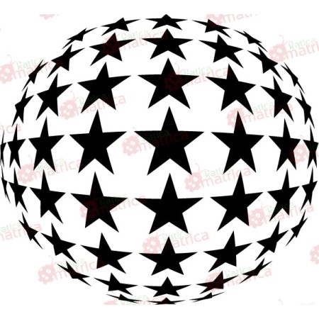 Diszkógömb - Falmatrica / Faltetoválás -